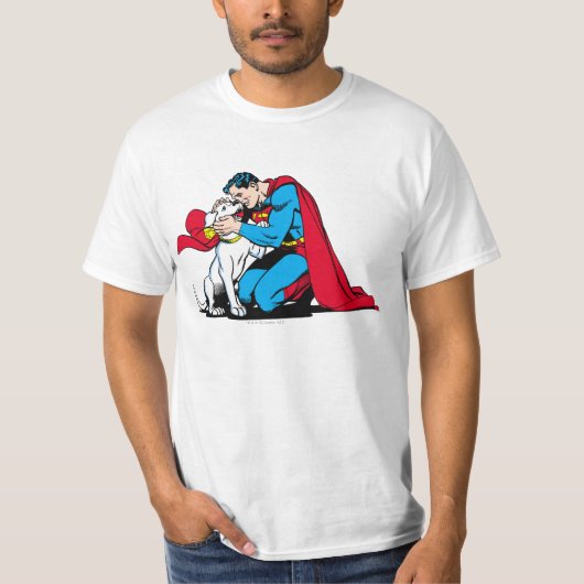 T-shirt Superman et Krypto (Devant)