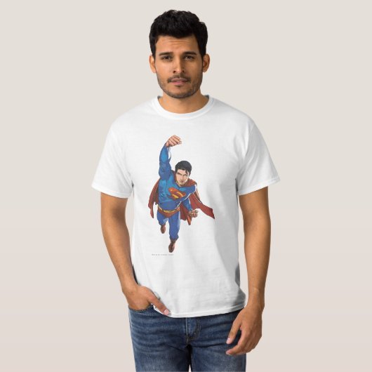 T-shirt Superman Flying Forward (Devant entier)