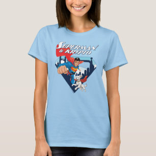 T-shirt Superman & Krypto Soar