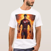 T-shirt "Superman : L'Emblème de la Force et de l'Espoir" (Devant)