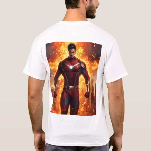T-shirt "Superman : L'Emblème de la Force et de l'Espoir" (Dos)