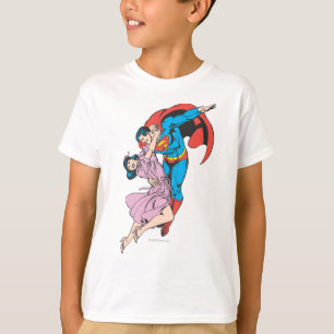 T-shirt Superman & Lois en rose