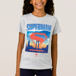 T-Shirt Superman Metropolis Skyline