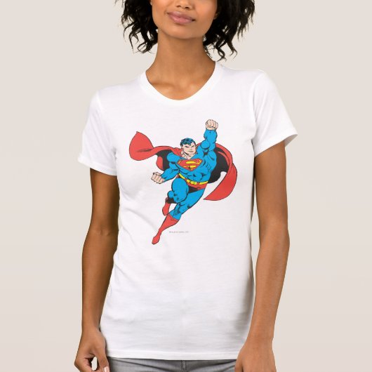 T-shirt Superman Poing droit levé (Devant)