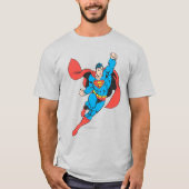 T-shirt Superman Poing droit levé (Devant)