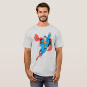 T-shirt Superman Poing droit levé (Devant entier)