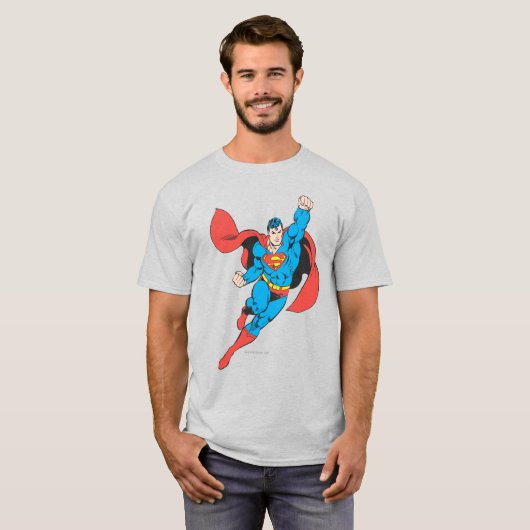 T-shirt Superman Poing droit levé (Devant entier)
