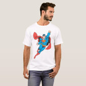 T-shirt Superman Poing droit levé (Devant entier)