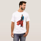 T-shirt Superman regarde devant (Devant entier)