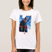 T-shirt Superman regarde Pose (Devant)