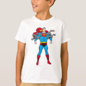 T-shirt Superman rompt les chaînes (Devant)