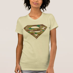 T-shirt Superman S-Shield   Camouflage Logo