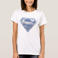 Superman S-Shield | Logo de la ville bleu clair