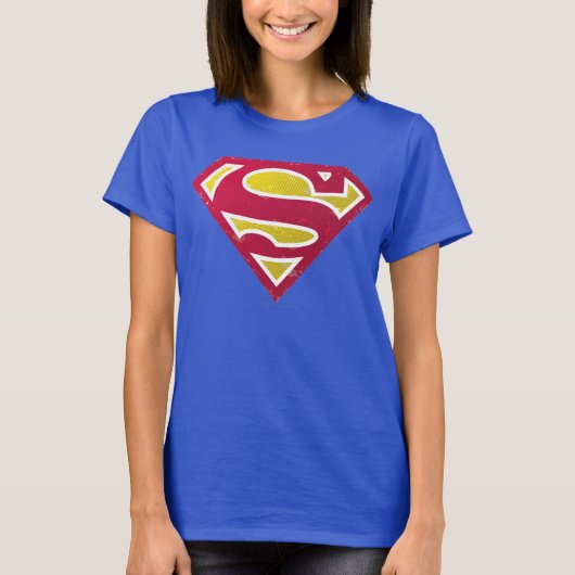 T-shirt Superman S-Shield | Logo des points en détresse (Devant)