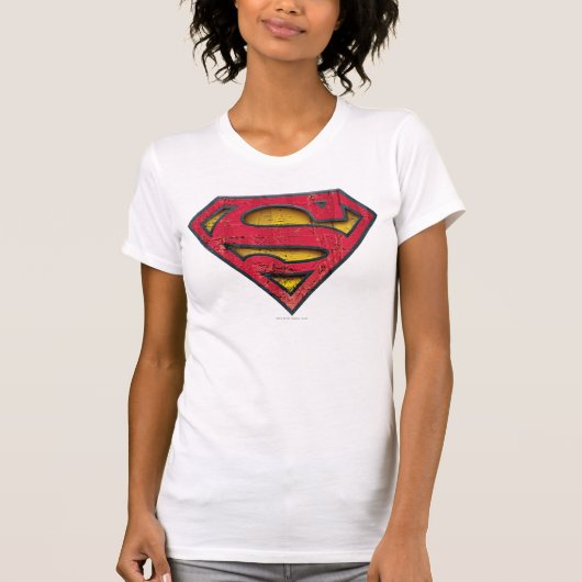 T-shirt Superman S-Shield | Logo en détresse (Devant)