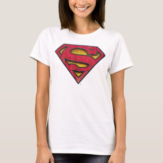 T-shirt Superman S-Shield | Logo en détresse (Devant)