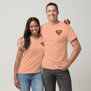 T-shirt Superman S-Shield   Logo Grunge