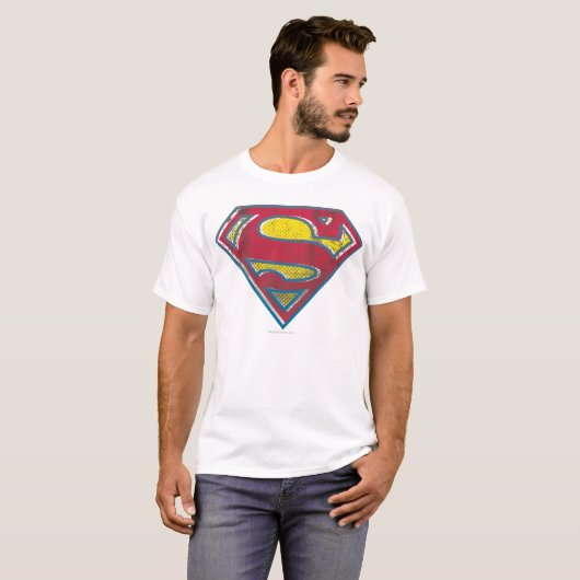 T-shirt Superman S-Shield | Logo imprimé (Devant entier)