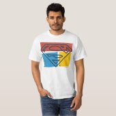 T-shirt Superman S-Shield | Logo rouge bleu jaune (Devant entier)