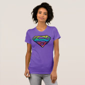 T-shirt Superman S-Shield | Rainbow Logo (Devant entier)