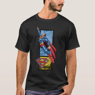 T-shirt Superman saute avec le logo