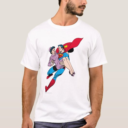 T-shirt Superman secourt Louis (Devant)