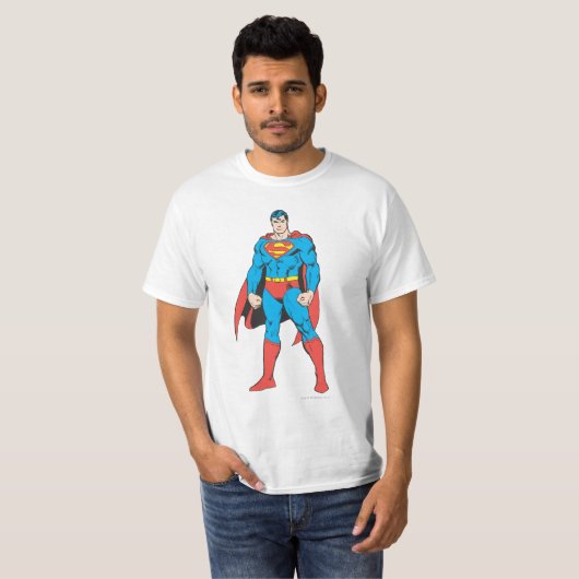 T-shirt Superman Standing (Devant entier)