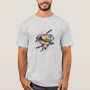 T-shirt Superman Stylisé   Logo des chaînes