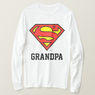T-shirt Superman Super grand-père