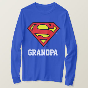 T-shirt Superman Super grand-père