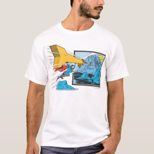 T-shirt Superman Tunneling dans Rock