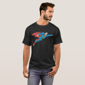 T-shirt Superman volant à droite (Devant entier)