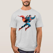 T-shirt Superman Yells (Devant)