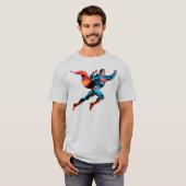 T-shirt Superman Yells (Devant entier)