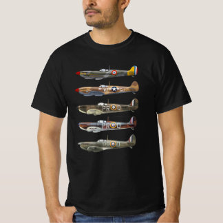 T-shirt Supermarine Spitfire est un chasseur 2ÈME GUERRE M