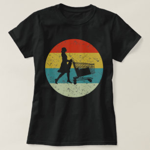 T-shirt SUPERMARKET rétro silhouette vintage les années 70