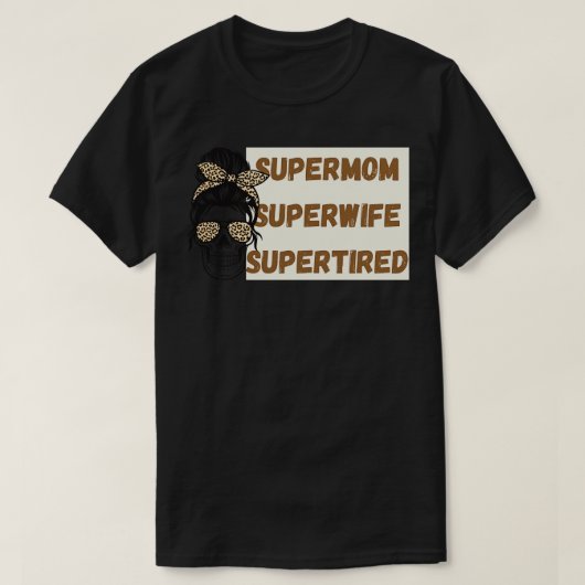 T-shirt SuperMom (Design devant)
