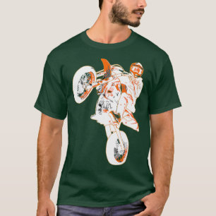 T-shirt Supermoto Enduro Motocross Rider Racing