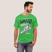T-shirt SuperMoto Speed Addict Motorcycle Chemise (Devant entier)