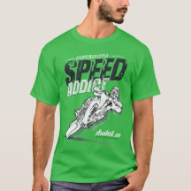 SuperMoto Speed Addict Motorcycle Chemise