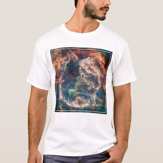 T-shirt Supernova Resnant Cassiopée A. (Devant)