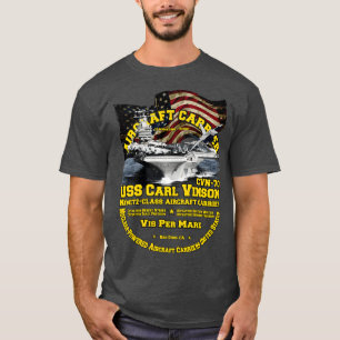 T-shirt Superporteur USS l Vinson CVN70