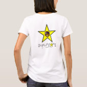 T-shirt Superstar de barre de singe (filles) (Dos)