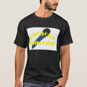 T-shirt Superstar de karaoke