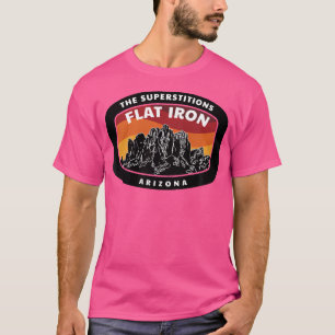 T-shirt Superstition Fer plat Randonnée de montagne Arizon
