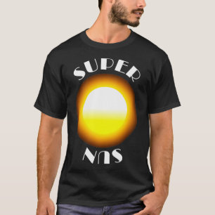 T-shirt SuperSun Solar PV énergie renouvelable Sun