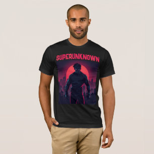 T-shirt Superunknown Manga Super-héros Chemise Anime