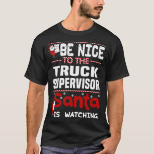 T-shirt Superviseur de camion couleur mode