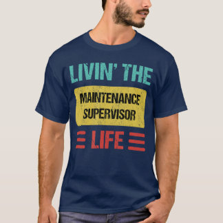 T-shirt Superviseur de maintenance 1