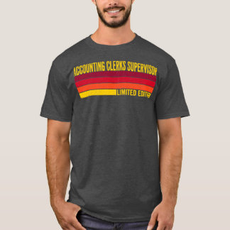 T-shirt Superviseur des commis comptables